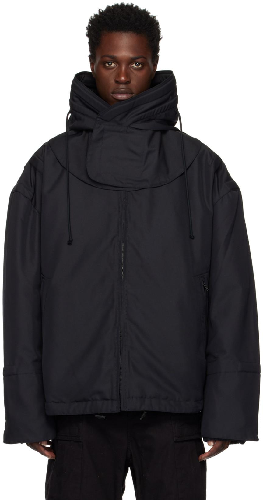 Black Padded Jacket by 032C