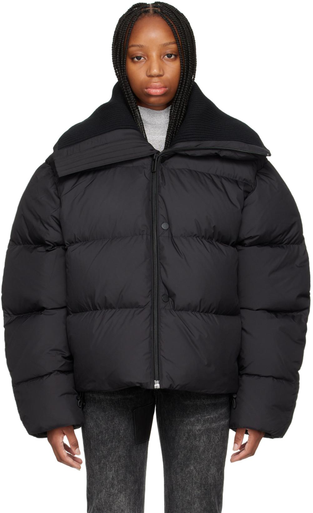 Black 'The Ultimate Puffer' Down Jacket 