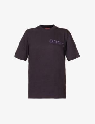 Classic logo-embroidered organic-cotton T-shirt by 032C
