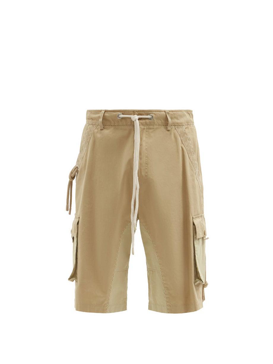 Patch-pocket cotton-twill shorts by 1 MONCLER JW ANDERSON