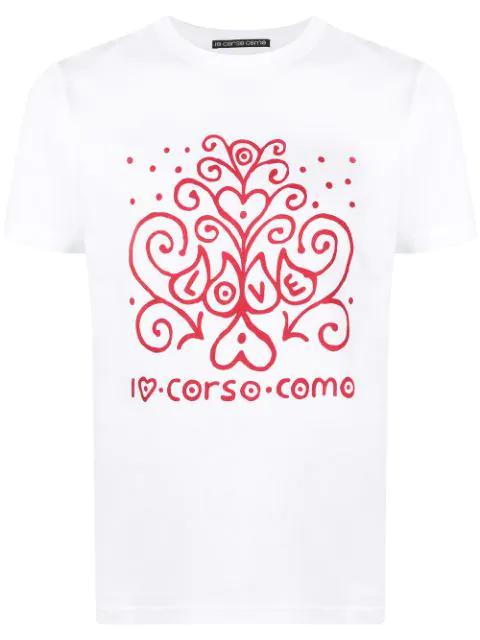 logo-print short-sleeved T-shirt by 10 CORSO COMO