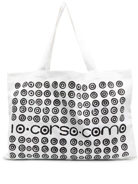 two-tone tote bag by 10 CORSO COMO