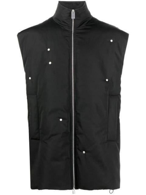 contrasting rear knitted gilet by 1017 ALYX 9SM