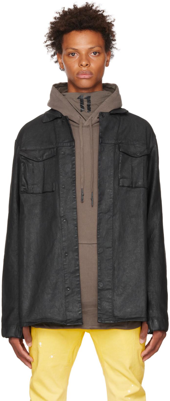 Black S1B Jacket by 11 BY BORIS BIDJAN 