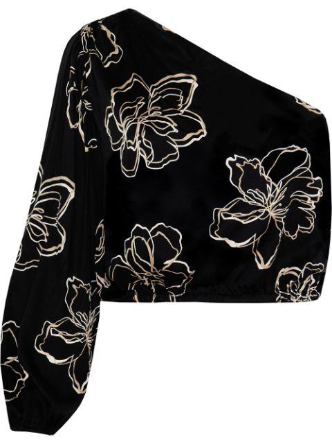 Jasmine floral-print blouse by 11 HONORE