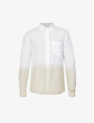 Ombre regular-fit linen shirt by 120% LINO