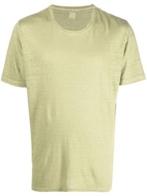 short-sleeve linen T-shirt by 120% LINO