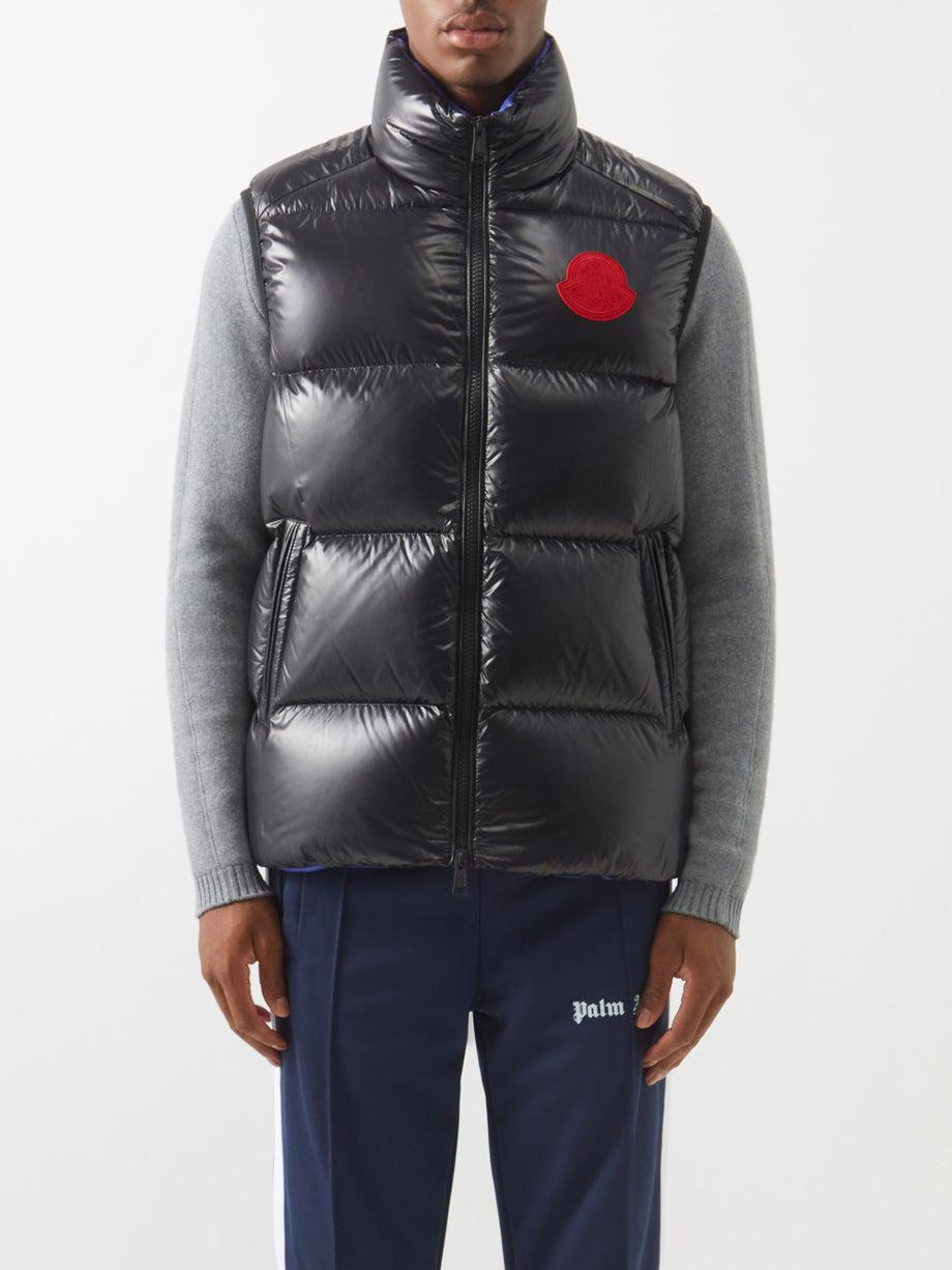 Sumido logo-patch quilted down gilet by 2 MONCLER 1952