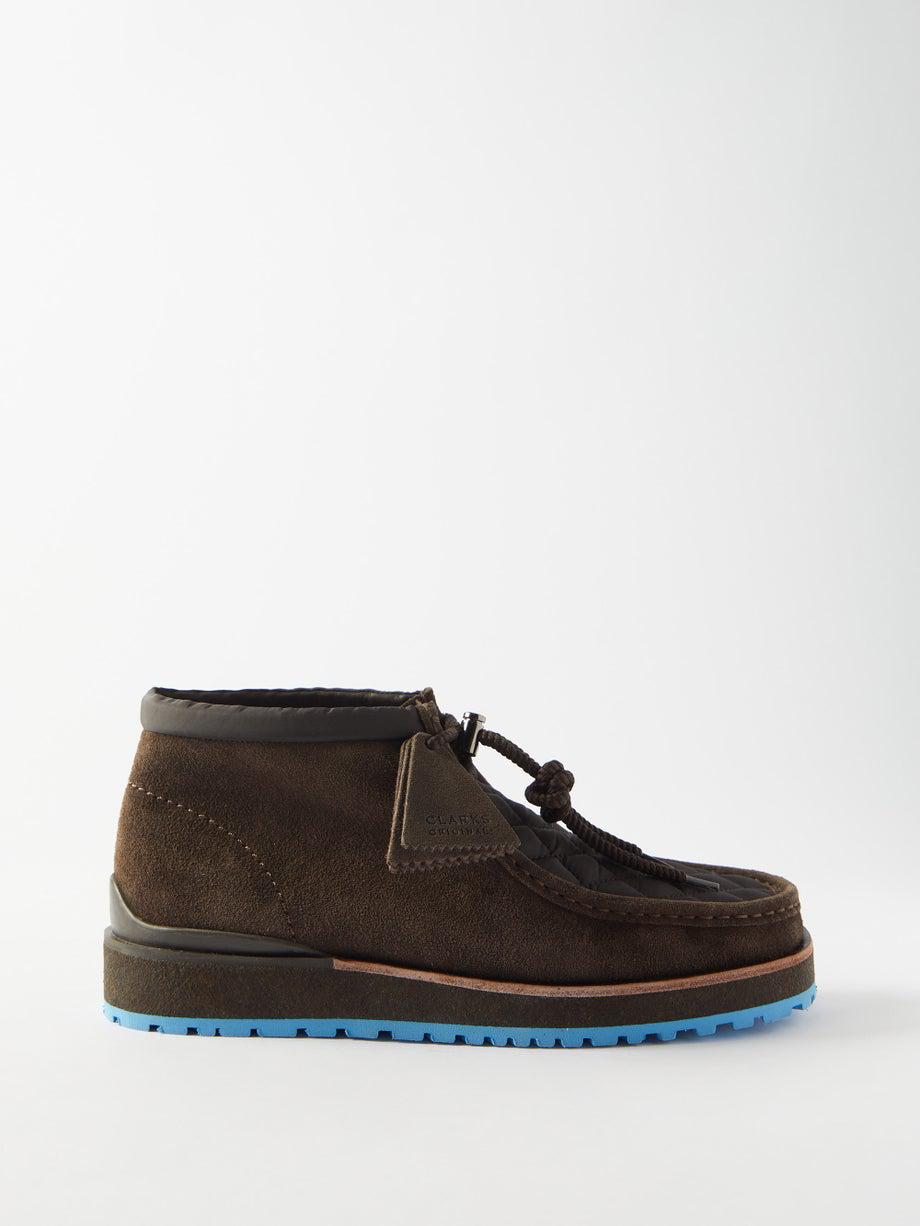 X Clarks Wallabee suede desert boots by 2 MONCLER 1952