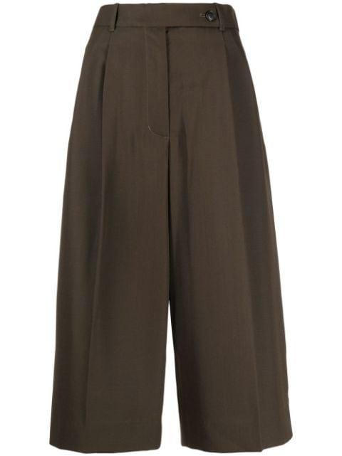 belted pleated cropped trousers by 3.1 PHILLIP LIM