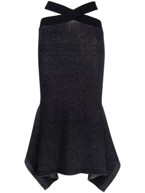 ribbed-knit asymmetric skirt by 3.1 PHILLIP LIM