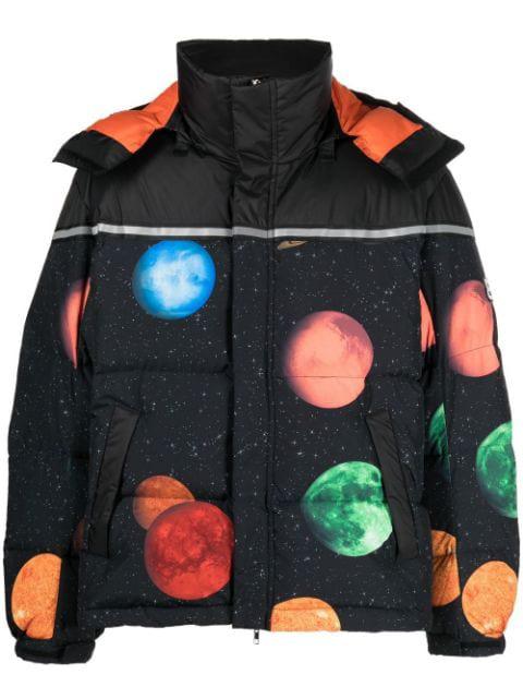 Planets padded jacket by 313