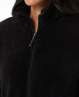 Women's Fleece Stand-Collar Zip Jacket by 32 DEGREES