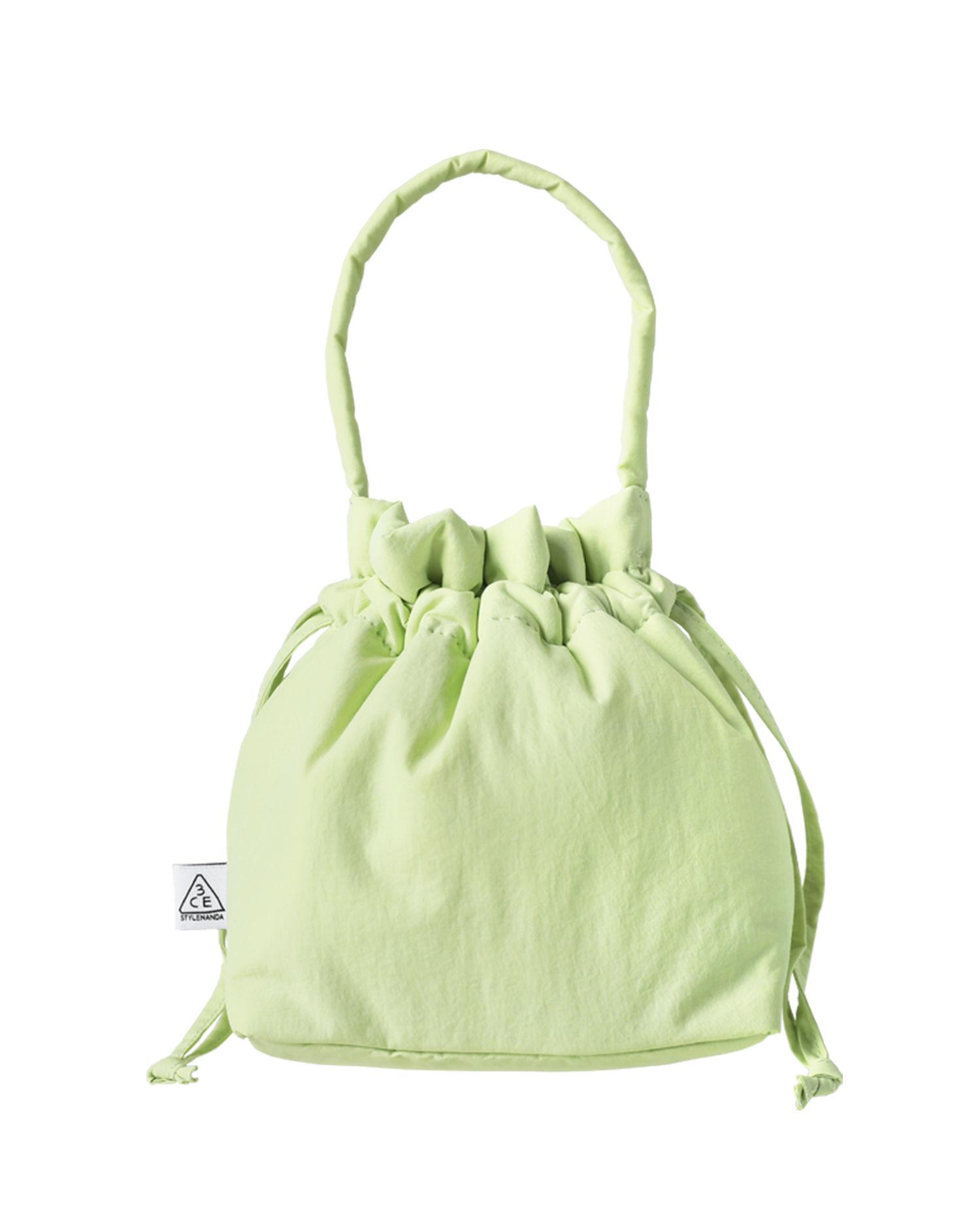 Padded bucket bag #Apple Green by 3CE