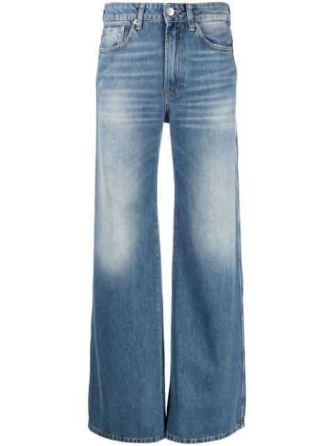 wide-leg denim jeans by 3X1