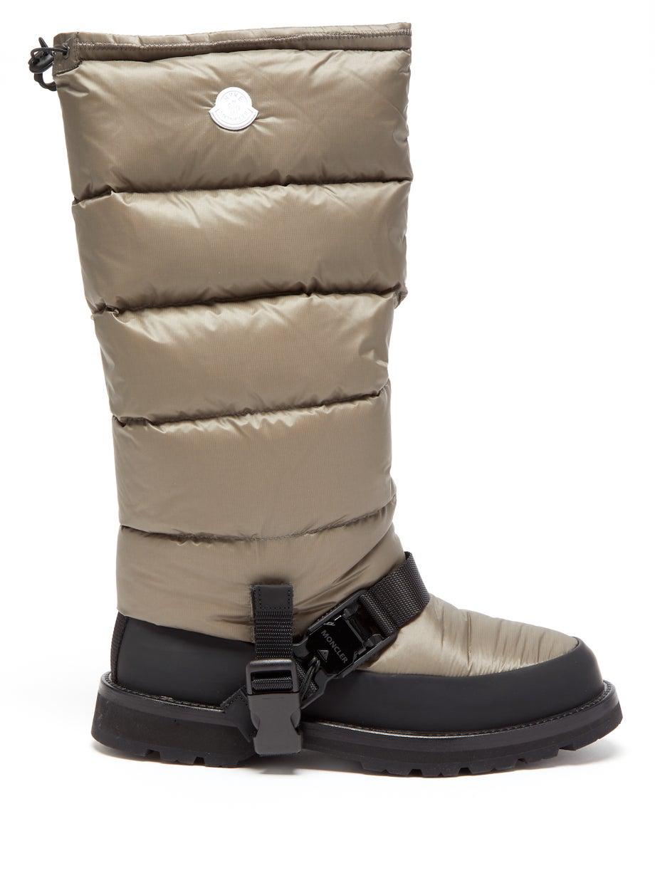 Mhyke long quilted-nylon snow boots by 4 MONCLER HYKE