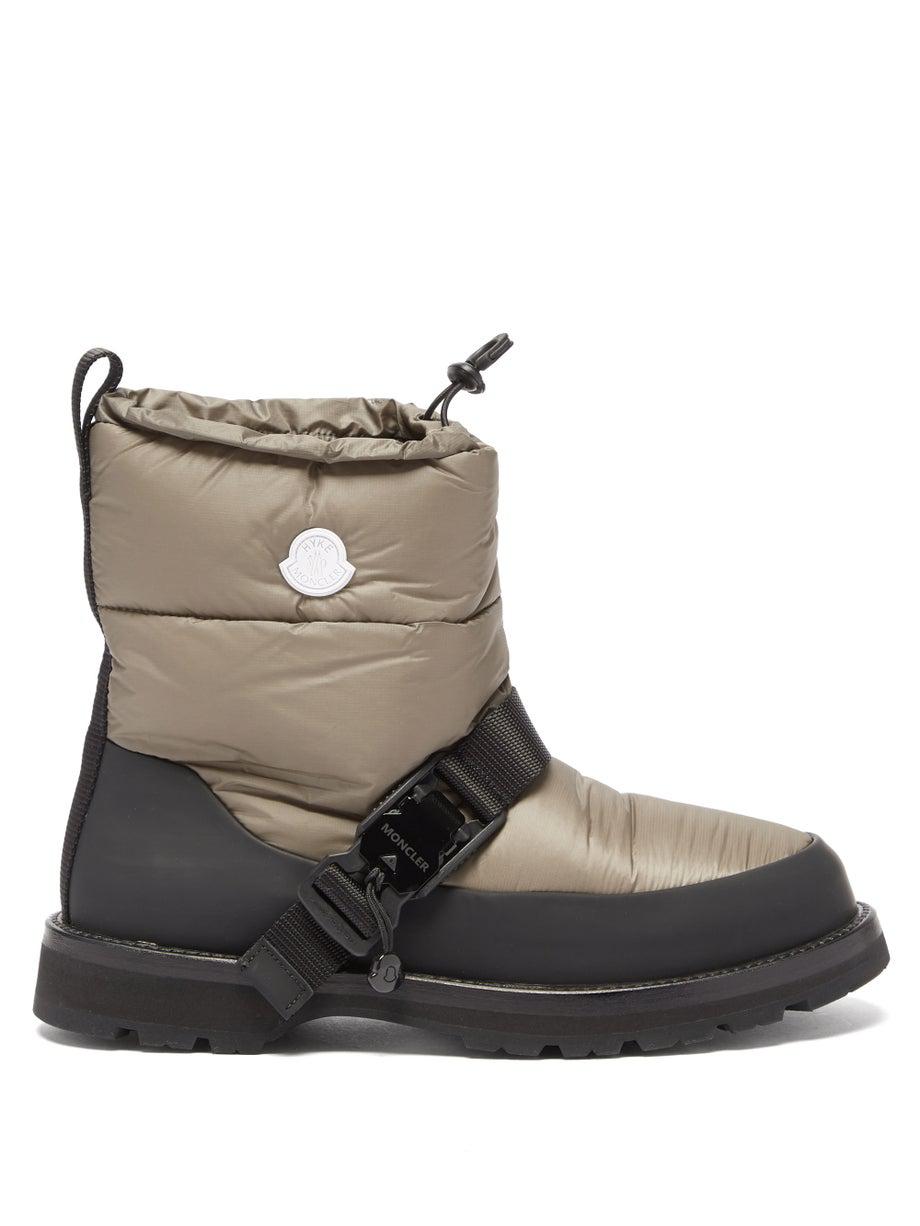 Mhyke short quilted-nylon snow boots by 4 MONCLER HYKE