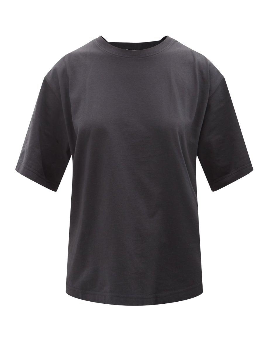 Oversized logo-print cotton-jersey T-shirt by 4 MONCLER HYKE