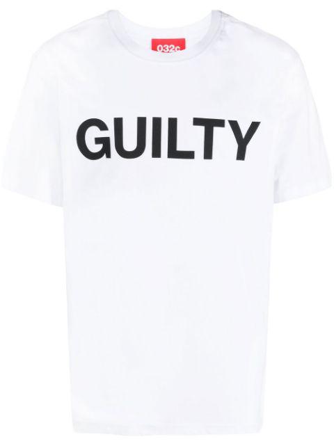 'Guilty' short-sleeve T-shirt by 424