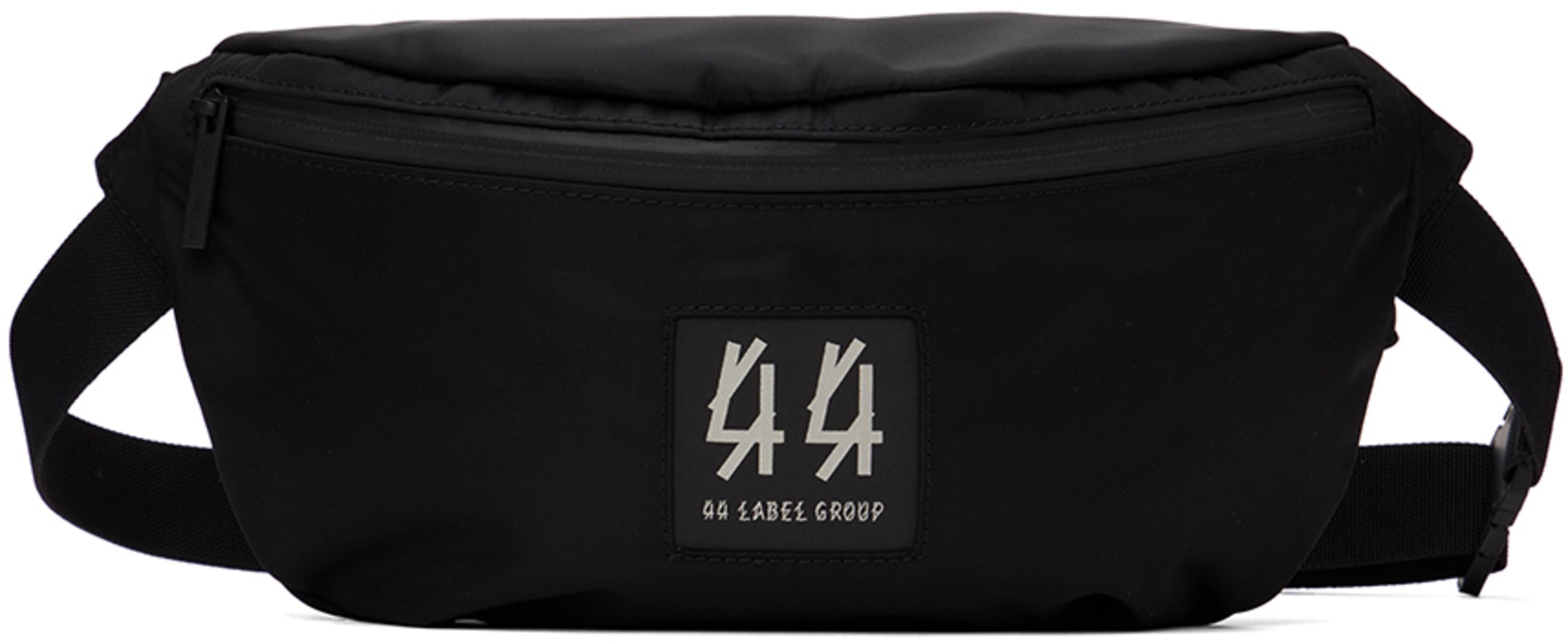 Black Tech Belt Bag by 44 LABEL GROUP