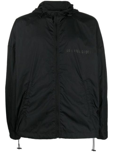 logo hoodied jacket by 44 LABEL GROUP
