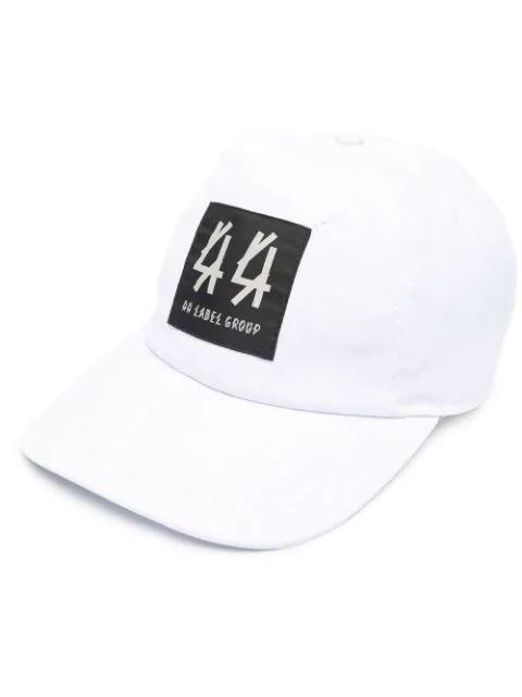 logo-patch baseball cap by 44 LABEL GROUP