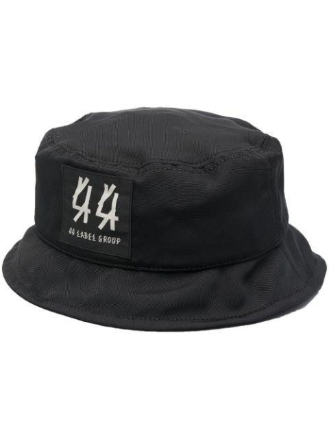 logo-patch bucket hat by 44 LABEL GROUP