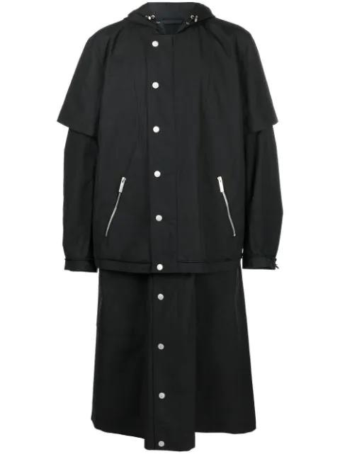 single-breasted trench coat by 44 LABEL GROUP