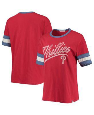 Women's '47 Red Philadelphia Phillies Dani T-shirt by '47 BRAND