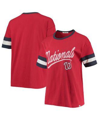 Women's '47 Red Washington Nationals Dani T-shirt by '47 BRAND