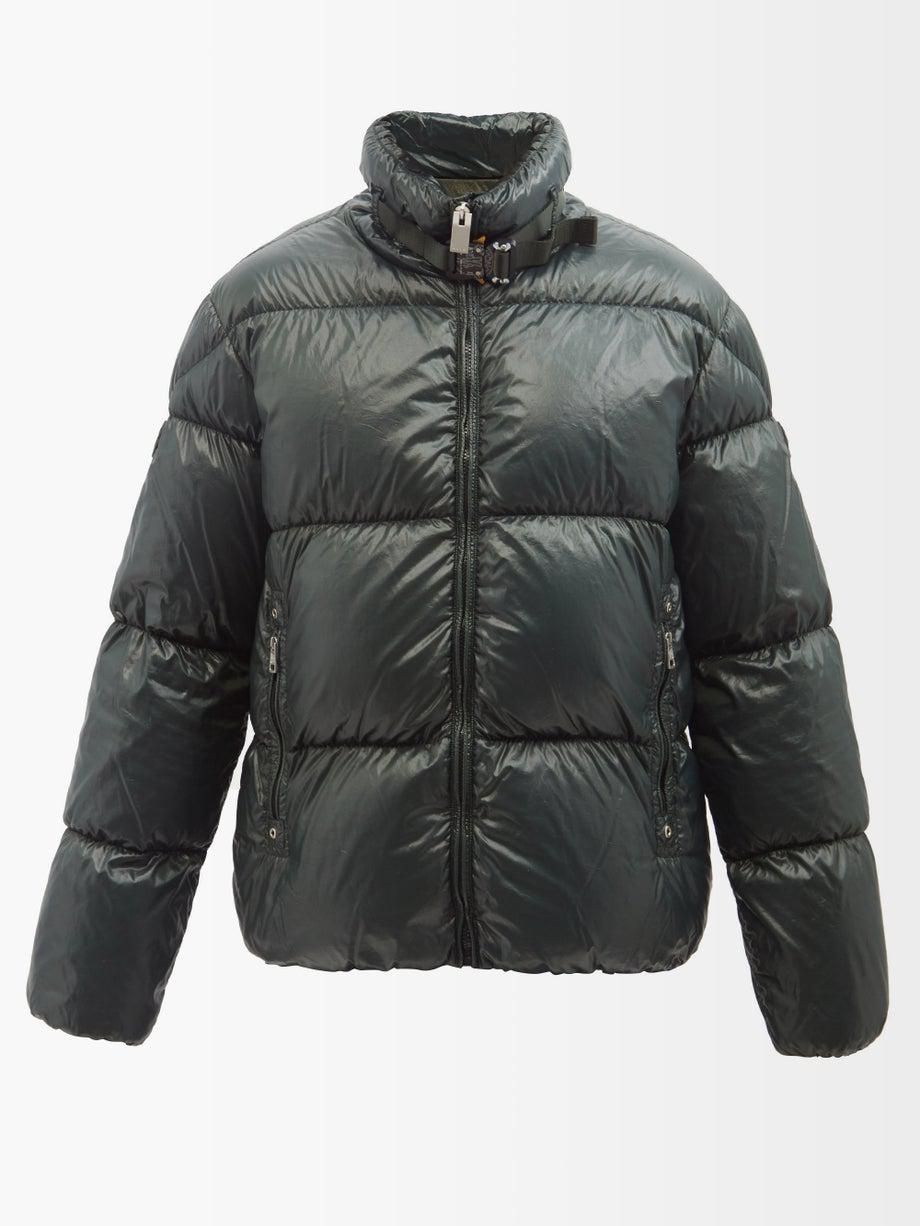 Mahogany quilted down jacket by 6 MONCLER 1017 ALYX 9SM