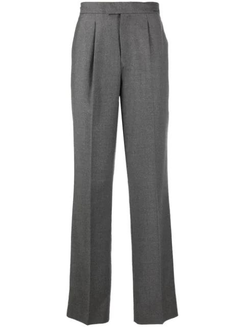 straight-leg wool trousers by 73 LONDON