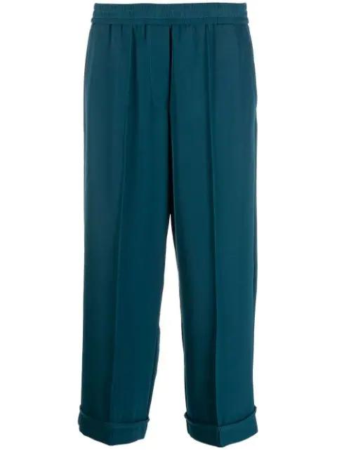 pressed-crease cropped trousers by 8PM