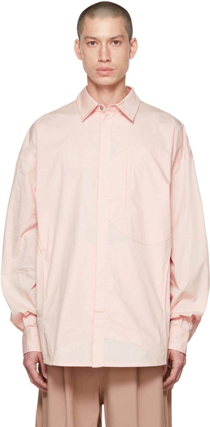 Pink Cyrilic Shirt by A. A. SPECTRUM