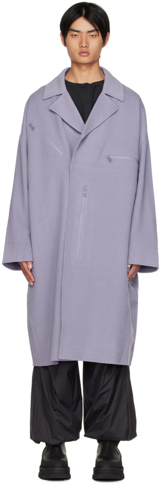Purple Kaponel Coat by A. A. SPECTRUM
