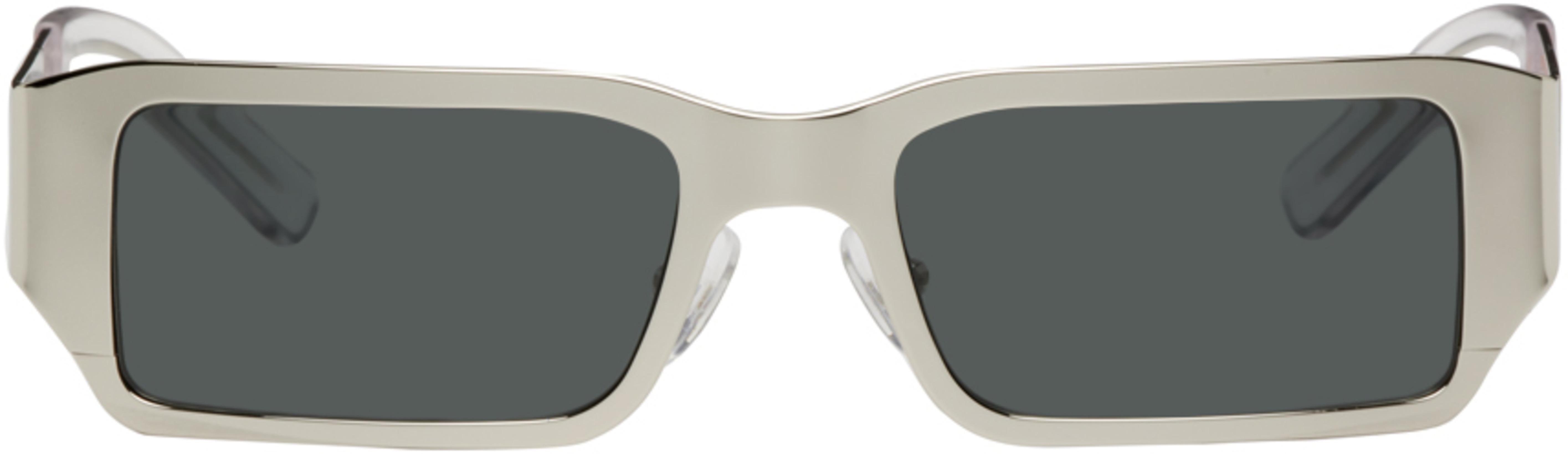 Silver Pollux Sunglasses by A BETTER FEELING