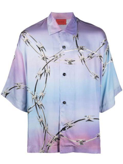 graphic-print short-sleeve shirt by A BETTER MISTAKE