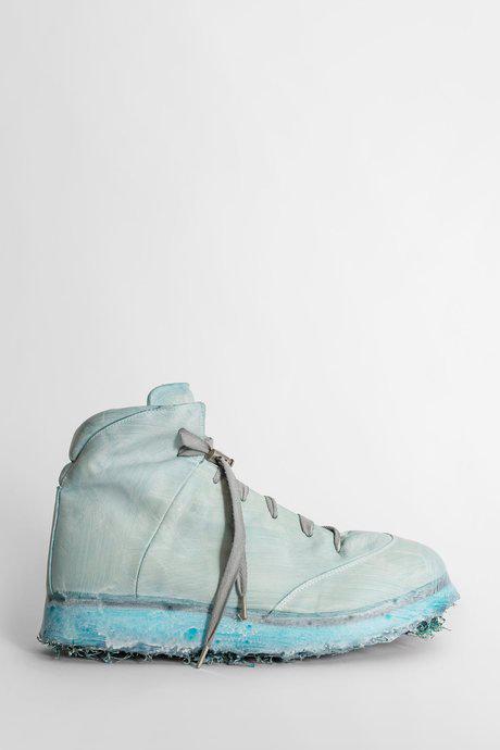 Ice Blue Vitello Sneakers by A DICIANNOVEVENTITRE