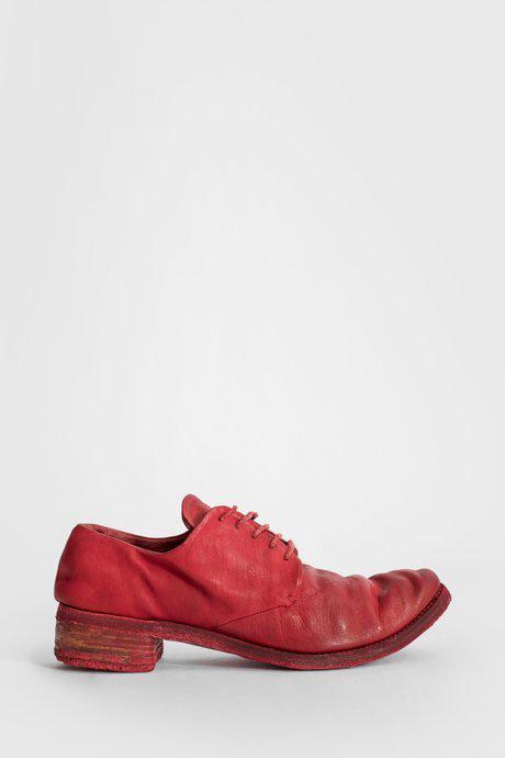 Lama Red Derby Shoes by A DICIANNOVEVENTITRE