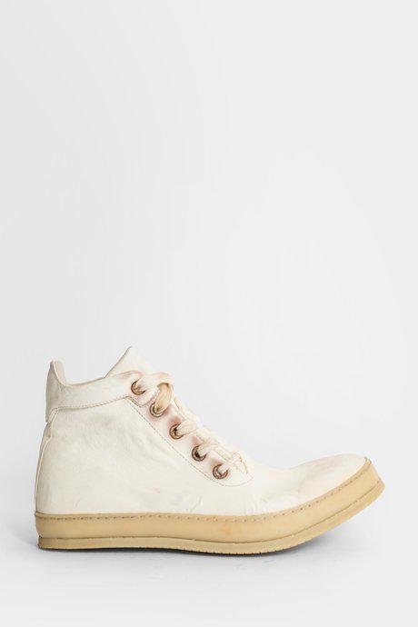 White High-Top Sneakers by A DICIANNOVEVENTITRE