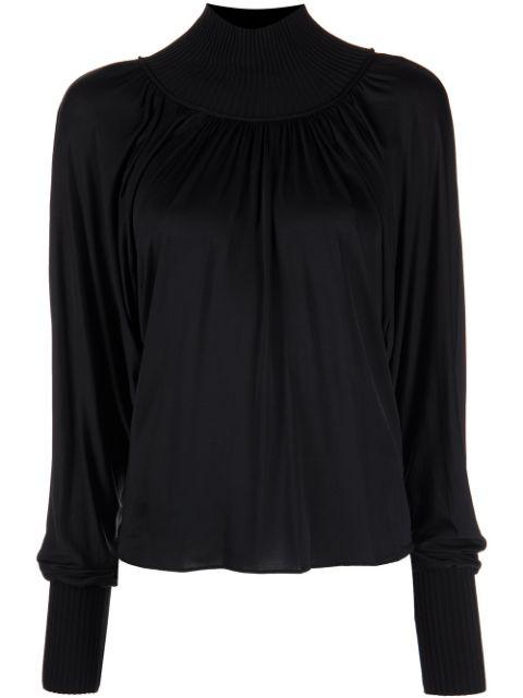 Weston ruched roll neck top by A.L.C.