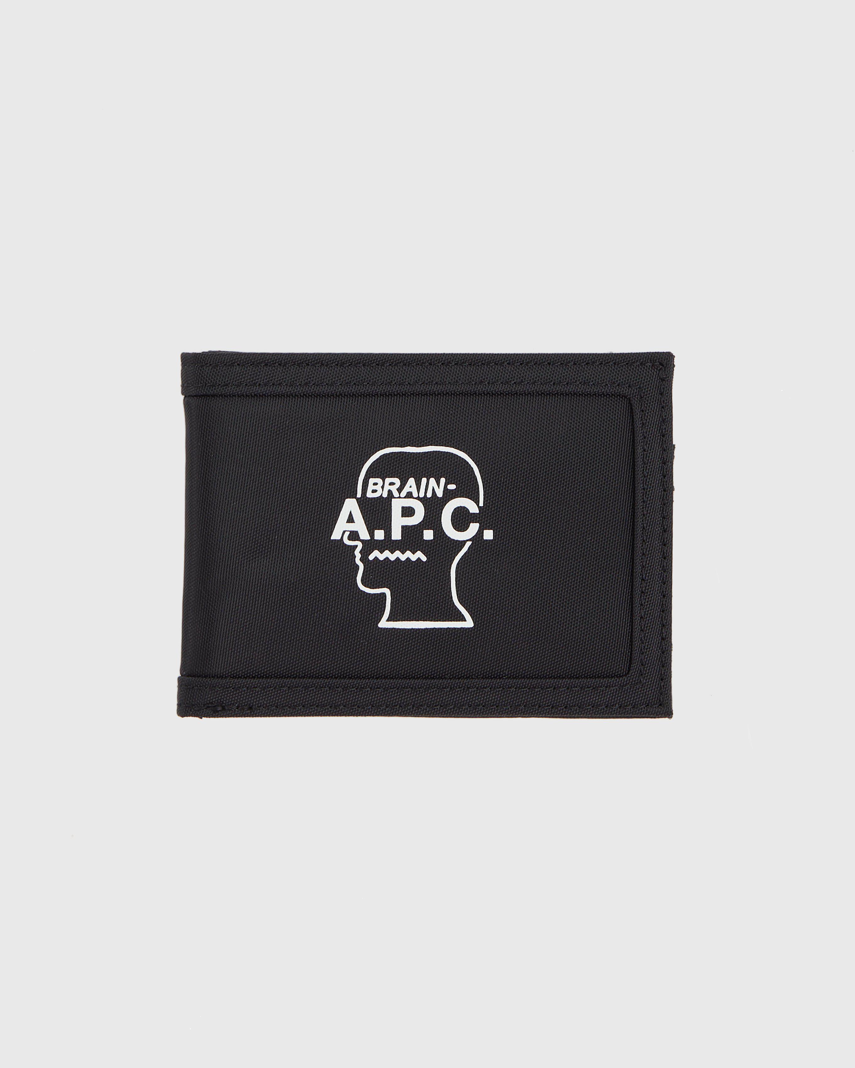A.P.C. x Brain Dead – Black Porte-Cartes by A.P.C. X BRAIN DEAD