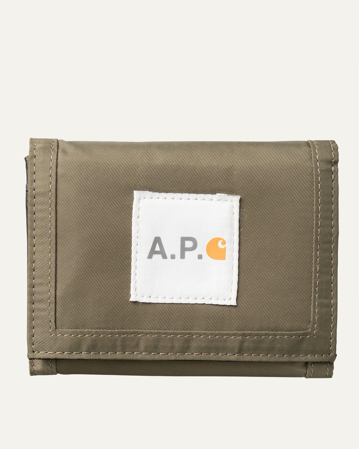 A.P.C. x Carhartt WIP – Shawn Tri-Fold Wallet by A.P.C. X CARHARTT WIP