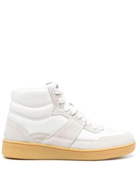 panelled high-top sneakers by A.P.C.