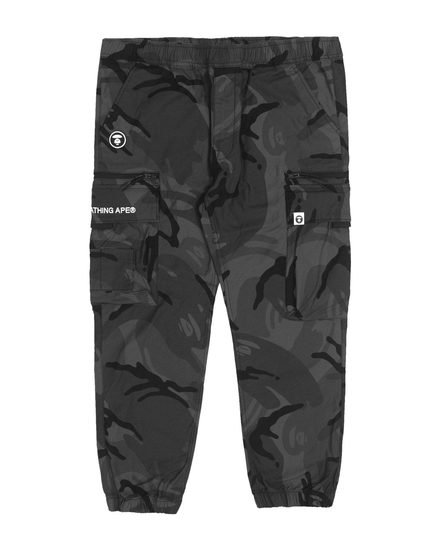 Moonface camo cargo track pants by AAPE