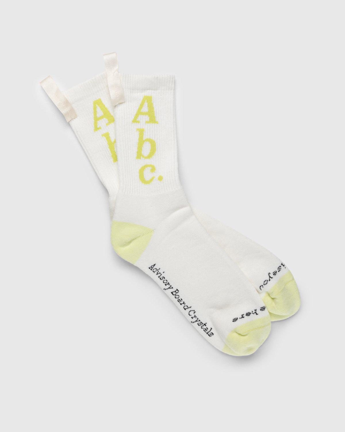 Abc. – Crew Socks Selenite/Sulfur by ABC.