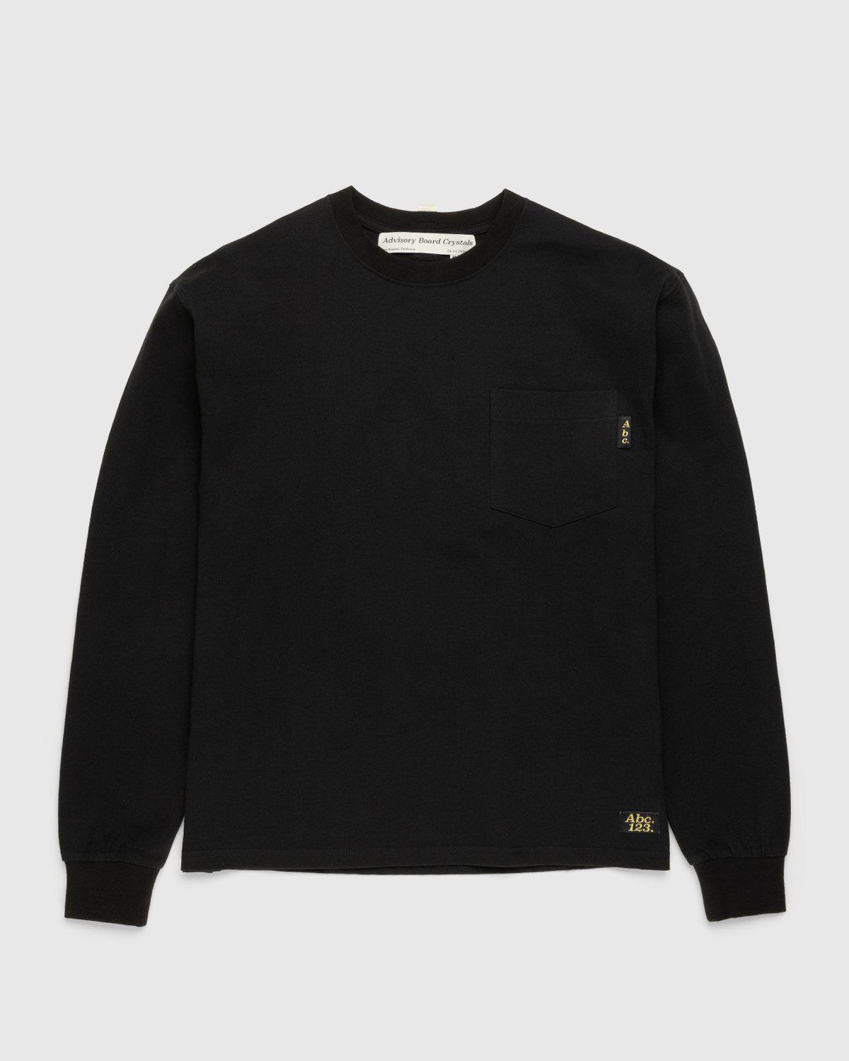 Abc. – Long Sleeve Pocket Tee Anthracite by ABC.