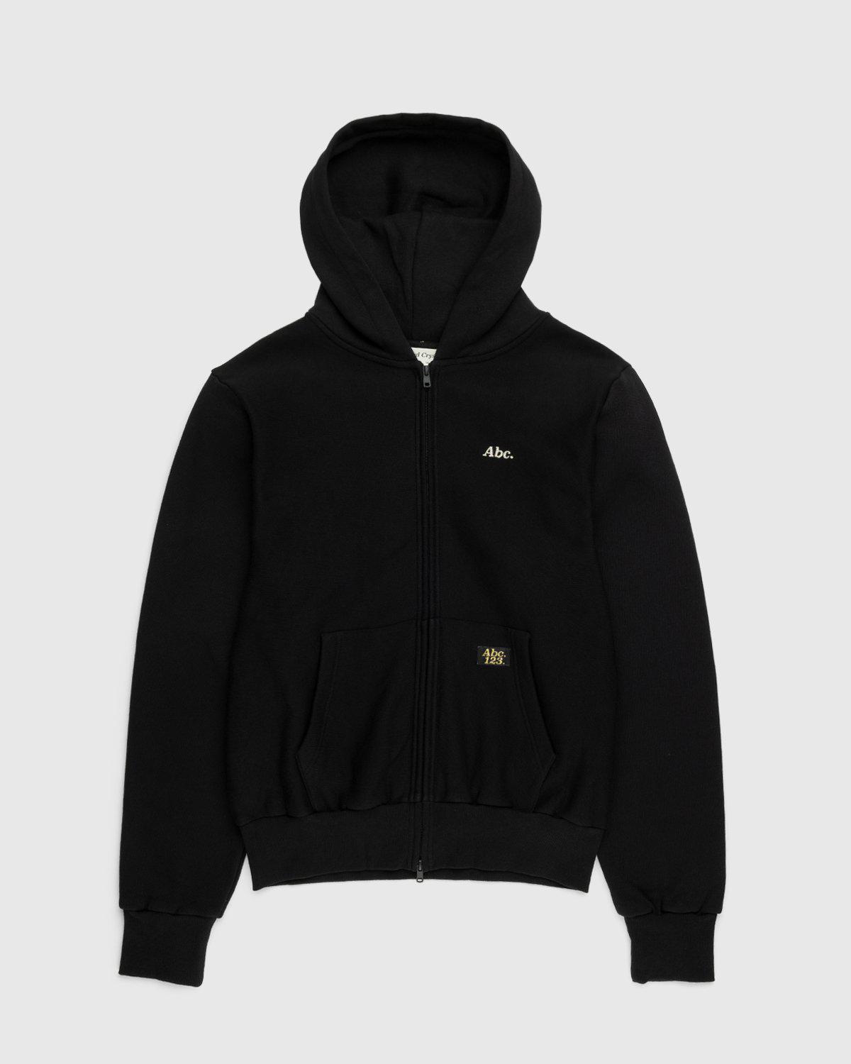 Abc. – Zip-Up French Terry Hoodie Anthracite by ABC.