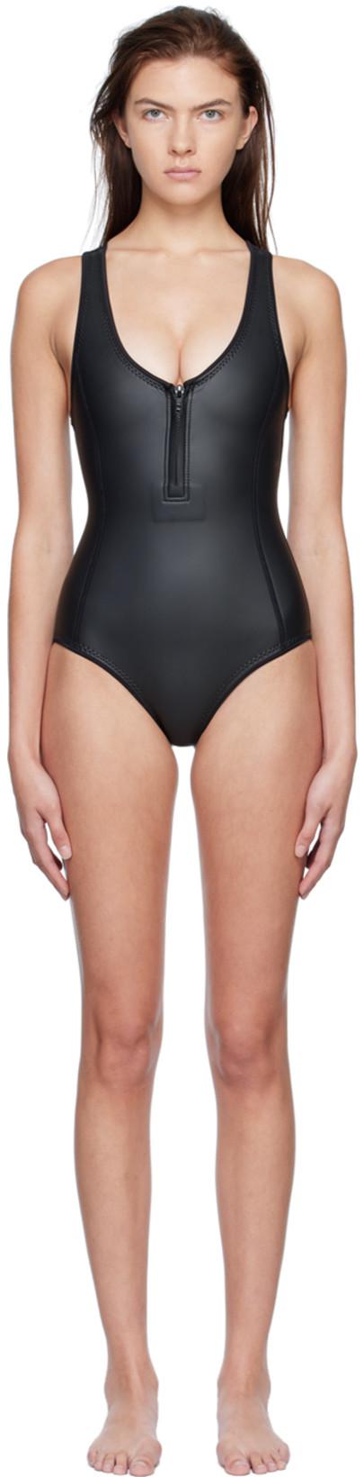 Black Elle One-Piece Swimsuit by ABYSSE