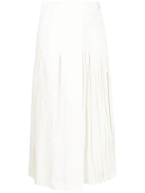 high-waisted side slit skirt by AC9